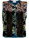 PIERRE-LOUIS MASCIA GRAPHIC PRINT GILET