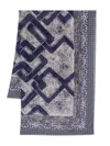 Pierre-louis Mascia Scarf Hawnbci Cm 135x190 Accessories In Blue