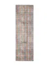 Pierre-louis Mascia Houndstooth-pattern Scarf In Brown
