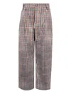 Pierre-louis Mascia Houndstooth Pleated Trousers In Multi