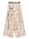Pierre-louis Mascia Elastic Waist Casual Pants In Neutrals