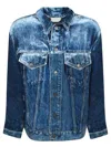 Pierre-louis Mascia Long-sleeved Denim Jacket In Blue