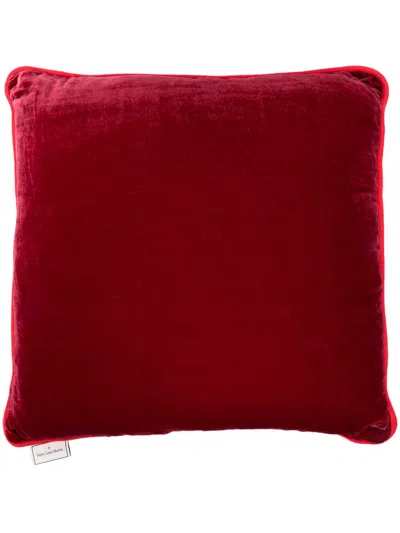 Pierre-louis Mascia Kanpur Cushion (40cm X 40cm) In Red