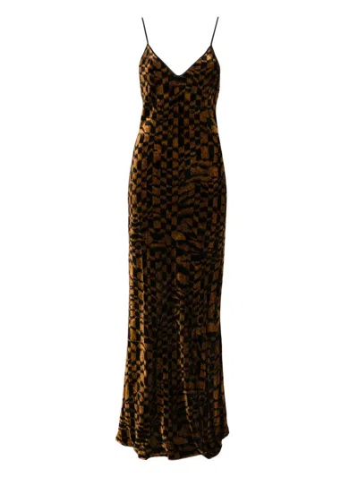 Pierre-louis Mascia Kanpur Dress In Animal Print