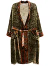 Pierre-louis Mascia Kanpur Dressing Gown In Green