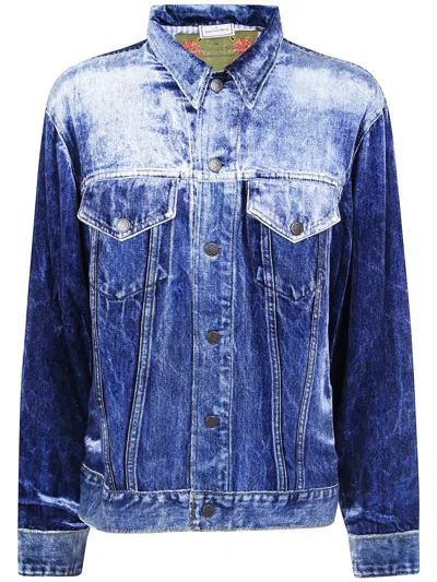 Pierre-louis Mascia "kanpur" Jacket Clothing In Blue
