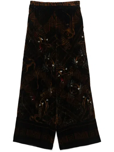 Pierre-louis Mascia Kanpur Trousers In Black