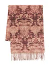 Pierre-louis Mascia Kievnewfb Fringed Scarf In Brown