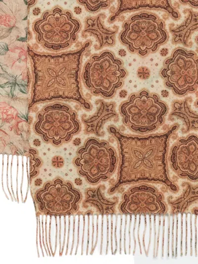 Pierre-louis Mascia Pierre Louis Mascia "kievnewfb" Scarf Cm 35x185 In Brown