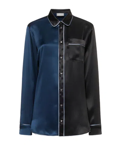Pierre-louis Mascia Long-sleeved Shirt In Black