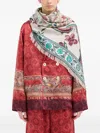 Pierre-louis Mascia Paisley-floral Print Scarf In Multi