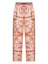 Pierre-louis Mascia Paisley-print Drawstring-waist Trousers In Multi