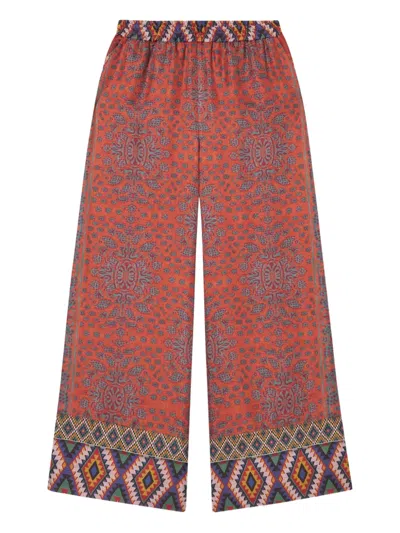 Pierre-louis Mascia Paisley-print Patterned Trousers In Multi
