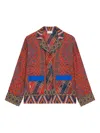 Pierre-louis Mascia Paisley-print Pocket Shirt In Multi