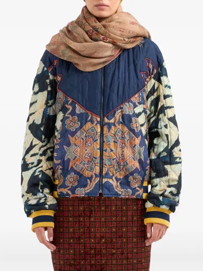 Pierre-louis Mascia Patterned Scarf In Multi