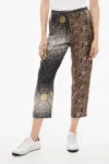 Pierre-louis Mascia Graphic-print Silk Trousers In Multi