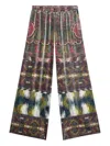 Pierre-louis Mascia Patterned Trousers In Multi