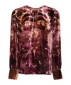Pierre-louis Mascia Pierre Louis Mascia Silk Blend Shirt In Brown