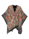 Pierre-louis Mascia Patterned Wool Cape
