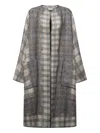Pierre-louis Mascia Plaid-pattern Coat In Multi