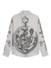 Pierre-louis Mascia Pocket-detail Clockwork Shirt In White
