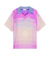 Pierre-louis Mascia Polo Shirt In Pink Multi