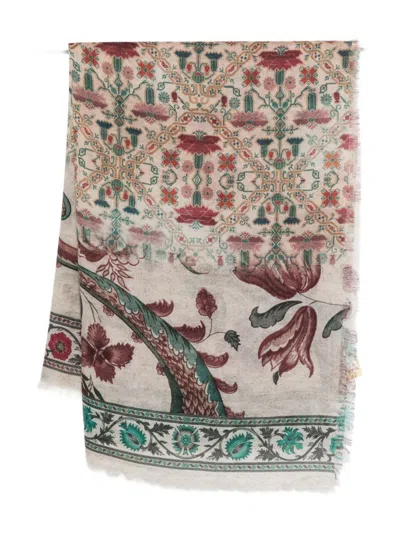 PIERRE-LOUIS MASCIA PIERRE-LOUIS MASCIA PRINTED CASHMERE SCARF
