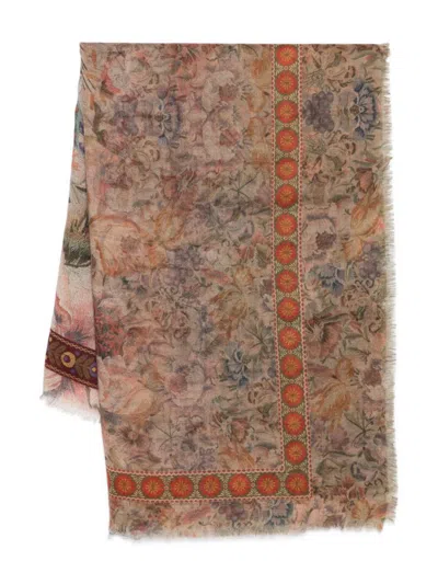 PIERRE-LOUIS MASCIA PIERRE-LOUIS MASCIA PRINTED CASHMERE SCARF