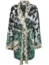 PIERRE-LOUIS MASCIA PIERRE-LOUIS MASCIA PRINTED KIMONO CLOTHING