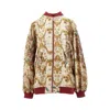 Pierre-louis Mascia Botanical-print Bomber Jacket In Multicolor