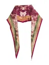 Pierre-louis Mascia Pierre Louis Mascia Printed Silk Foulard In Multi