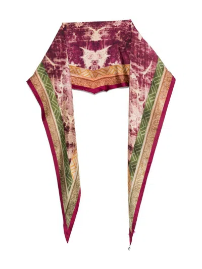 Pierre-louis Mascia Printed Silk Foulard