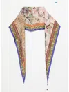 Pierre-louis Mascia Pierre Louis Mascia Printed Silk Foulard In Multi