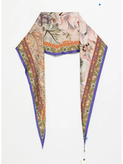 Pierre-louis Mascia Printed Silk Foulard