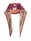 Pierre-louis Mascia Pierre Louis Mascia Printed Silk Foulard In Multi
