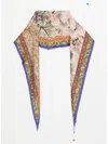Pierre-louis Mascia Pierre Louis Mascia Printed Silk Foulard In Multi