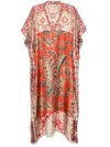 Pierre-louis Mascia Pierre Louis Mascia Printed Silk Kaftan