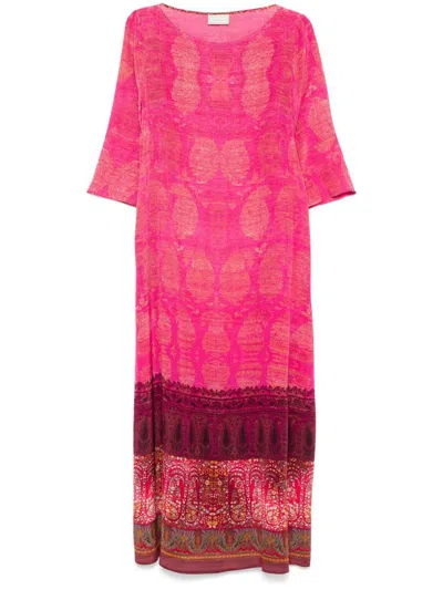 PIERRE-LOUIS MASCIA PIERRE-LOUIS MASCIA PRINTED SILK MAXI DRESS