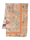 Pierre-louis Mascia Pierre Louis Mascia Printed Silk Scarf