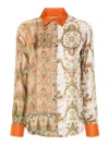Pierre-louis Mascia Aloe Shirt In Naranja