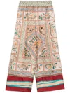 Pierre-louis Mascia Pierre Louis Mascia Printed Silk Trouser