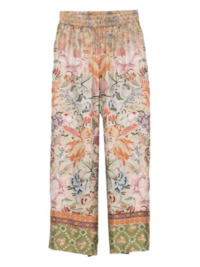 PIERRE-LOUIS MASCIA PIERRE-LOUIS MASCIA PRINTED SILK TROUSERS