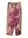 Pierre-louis Mascia Pierre Louis Mascia Printed Silk Trousers In Multi