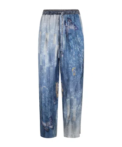 PIERRE-LOUIS MASCIA PRINTED TROUSERS