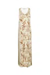 Pierre-louis Mascia Printed Viscose Dress In 101