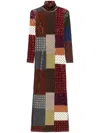 Pierre-louis Mascia Ranat Maxi Dress In Brown