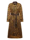 Pierre-louis Mascia Rosa Trenchcoat In Multi