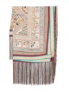 Pierre-louis Mascia Scarf Aloeuw Cm 135x135 Accessories In Multicolour