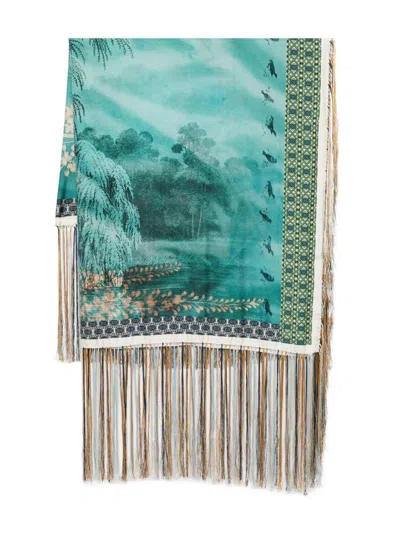 PIERRE-LOUIS MASCIA PIERRE-LOUIS MASCIA SCARF ALOEUW CM 135X135 ACCESSORIES