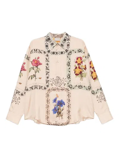 Pierre-louis Mascia Shirts Light And Natural In Pink